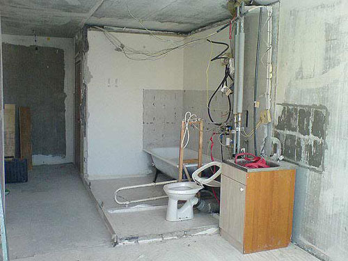 электрика в ванной